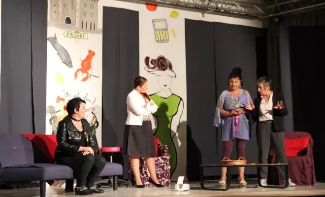 Professeur de théâtre, Romans-sur-Isère, Sylvie Robejean